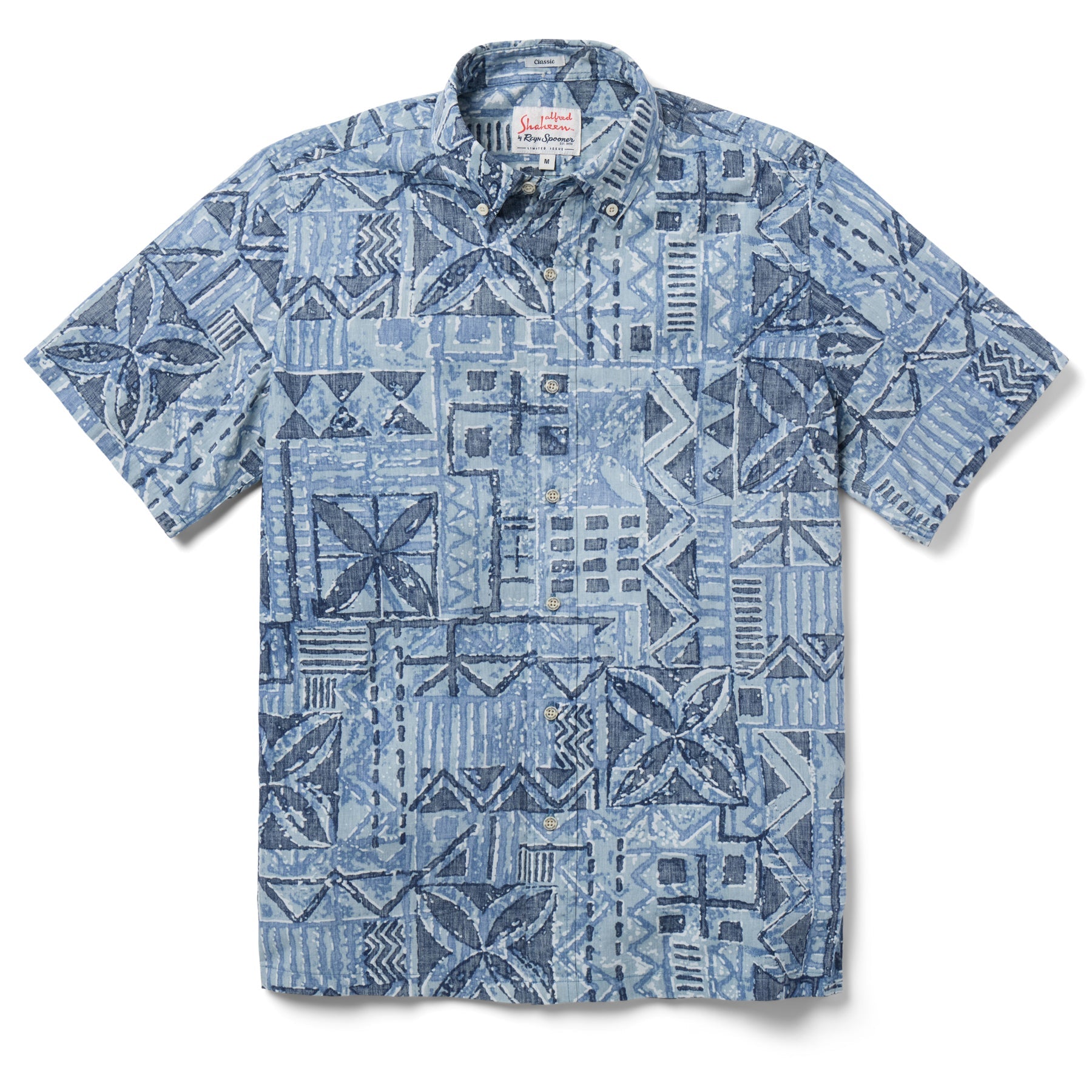Reyn Spooner Hawaiian Tapa Short Sleeve Camp Shirt
