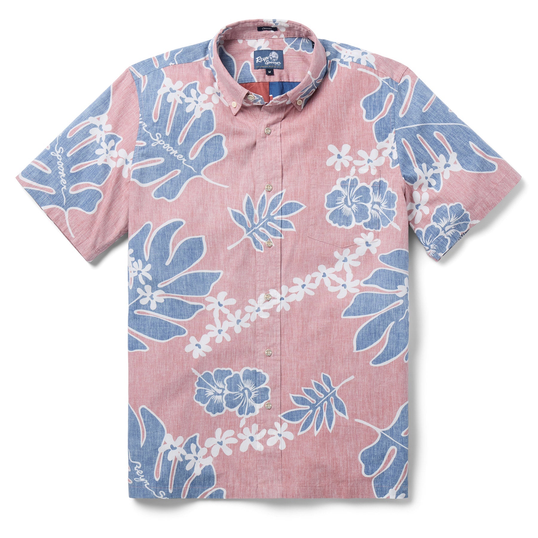 Reyn Spooner Old School Reyn's Short Sleeve Camp Shirt
