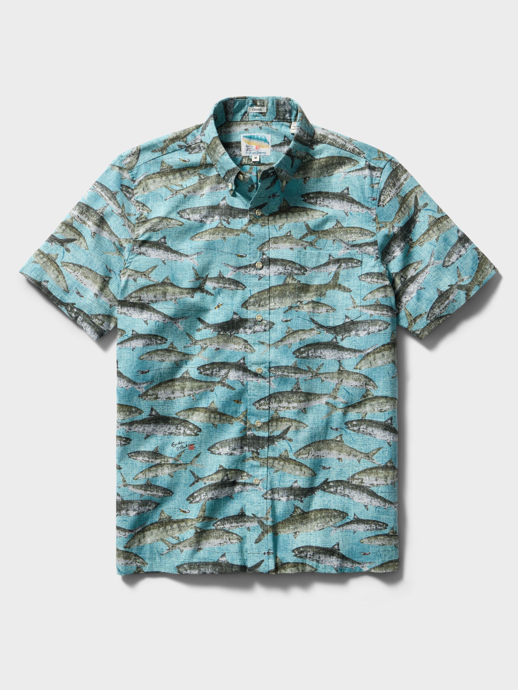 Reyn Spooner ‘Ō‘IO by Naoki Classic Button Front Short Sleeve Camp Shirt