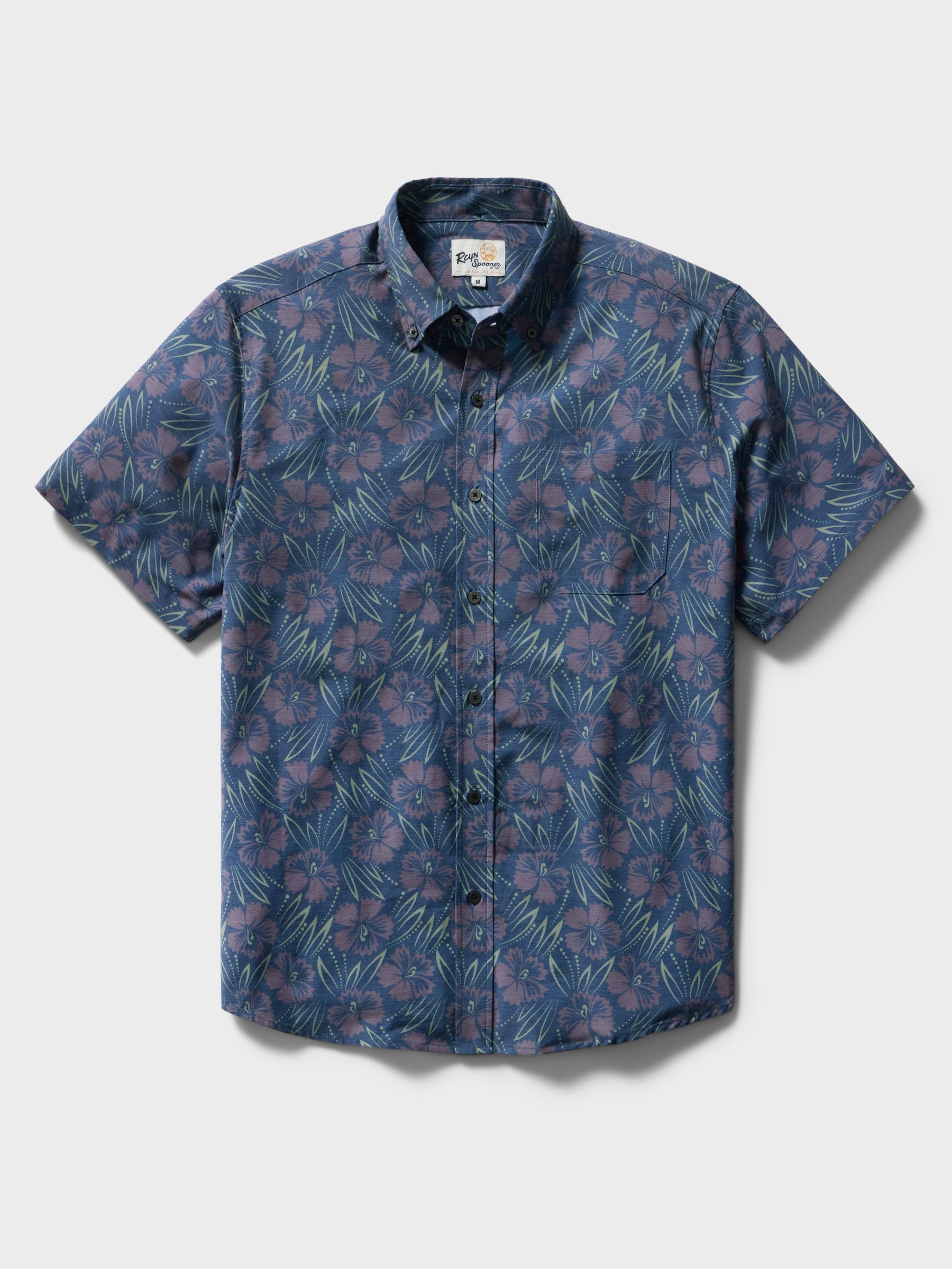 Reyn Spooner Blossom Harmony Classic Fit Performance Button Front Short Sleeve Camp Shirt