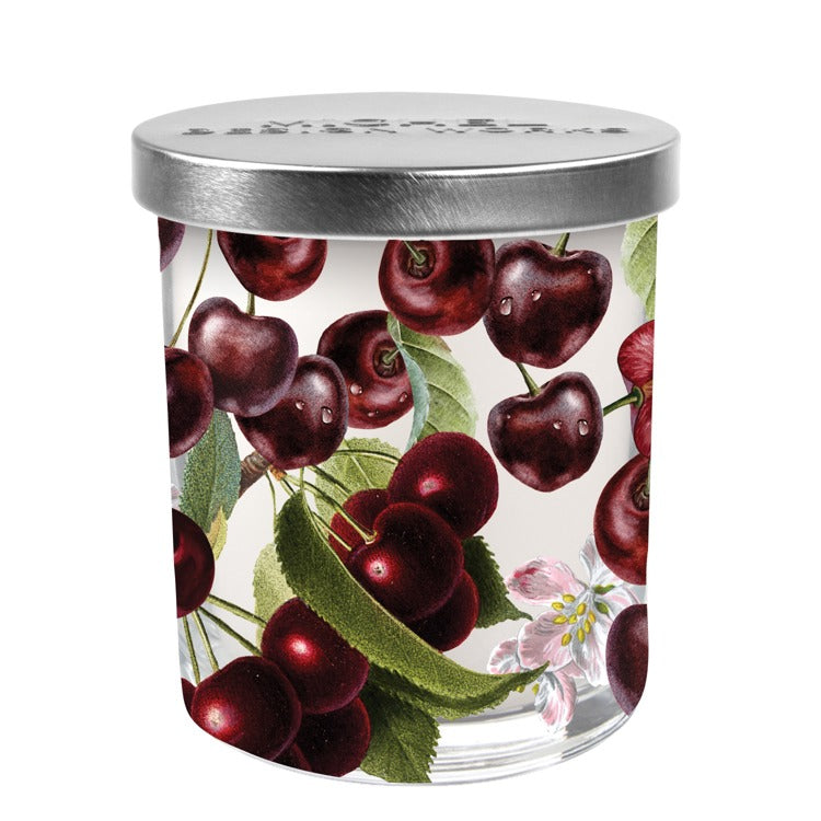 MDW Dark Cherry Decorative Glass Candle