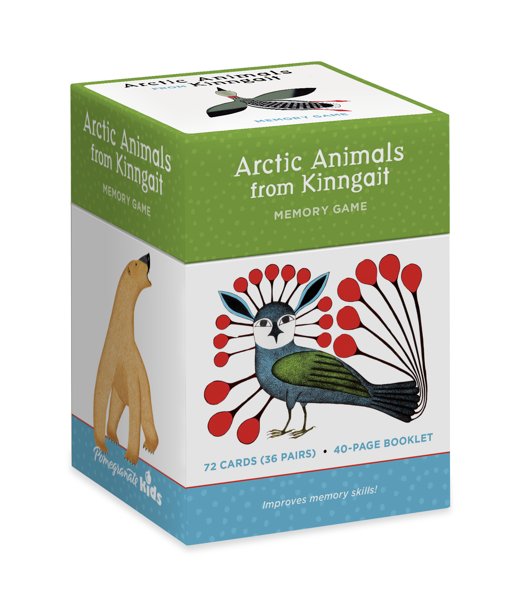 Arctic Animals from Kinngait Memory Game