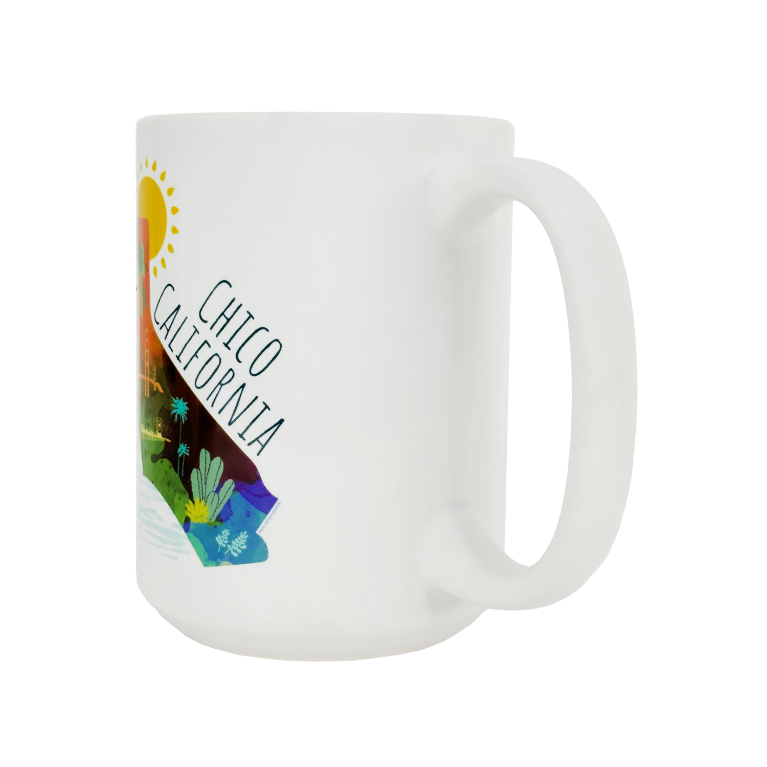 Chico, California State Icons Mug