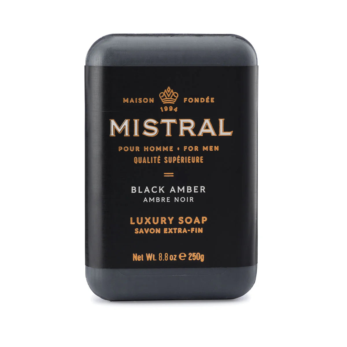 MISTRAL Black Amber Bar Soap