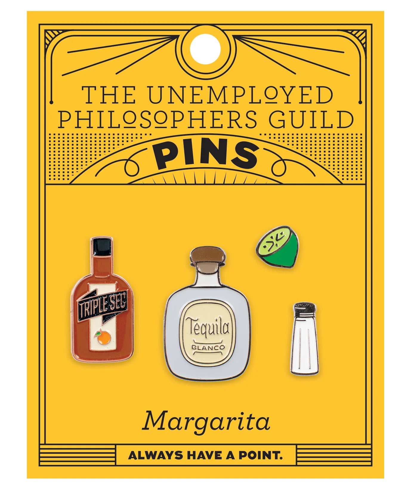 UPG Margarita Enamel Pin Set