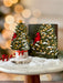 Merry Tree Mini Pop Up Flower Bouquet Greeting Card    