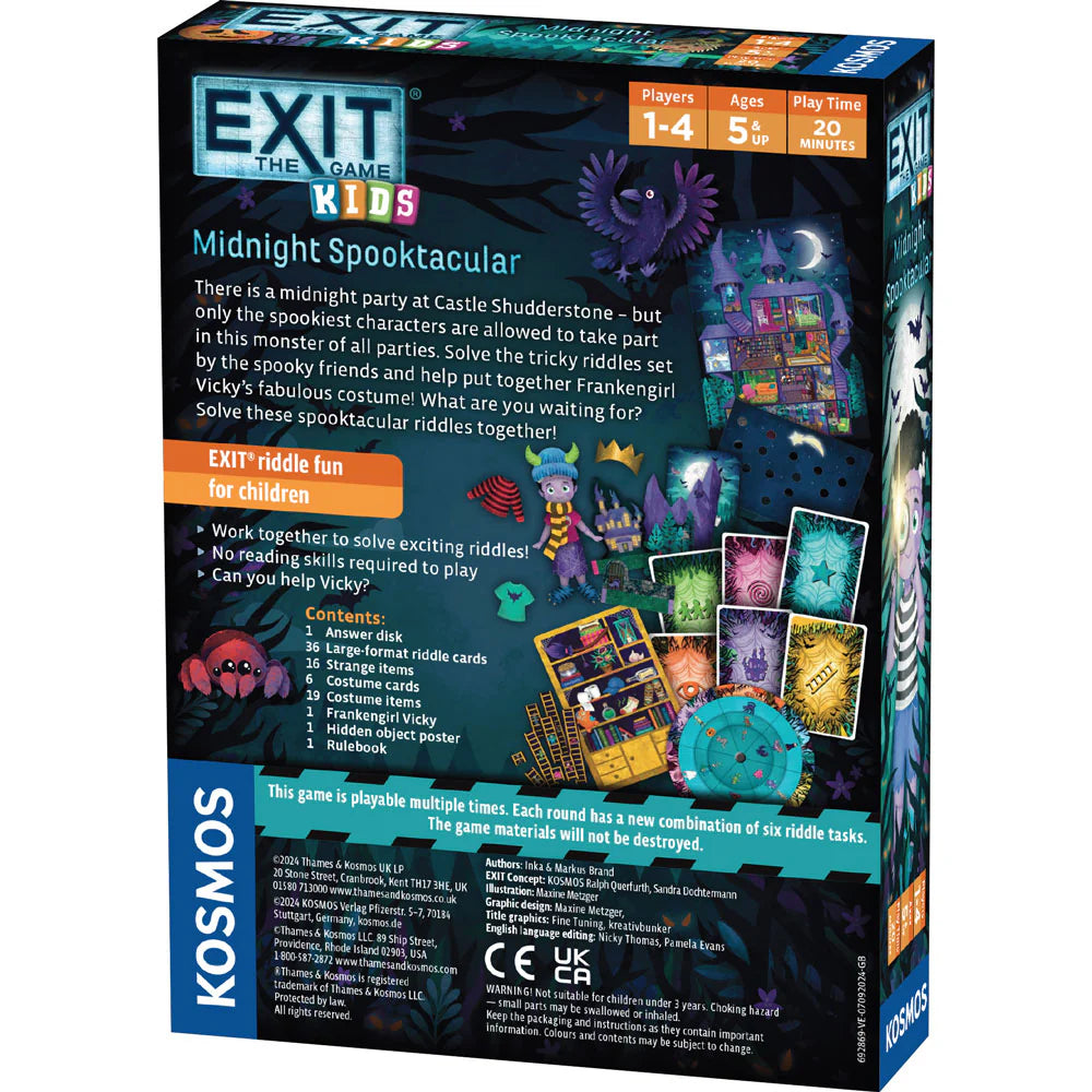 Exit The Game Kids Midnight Spooktacular