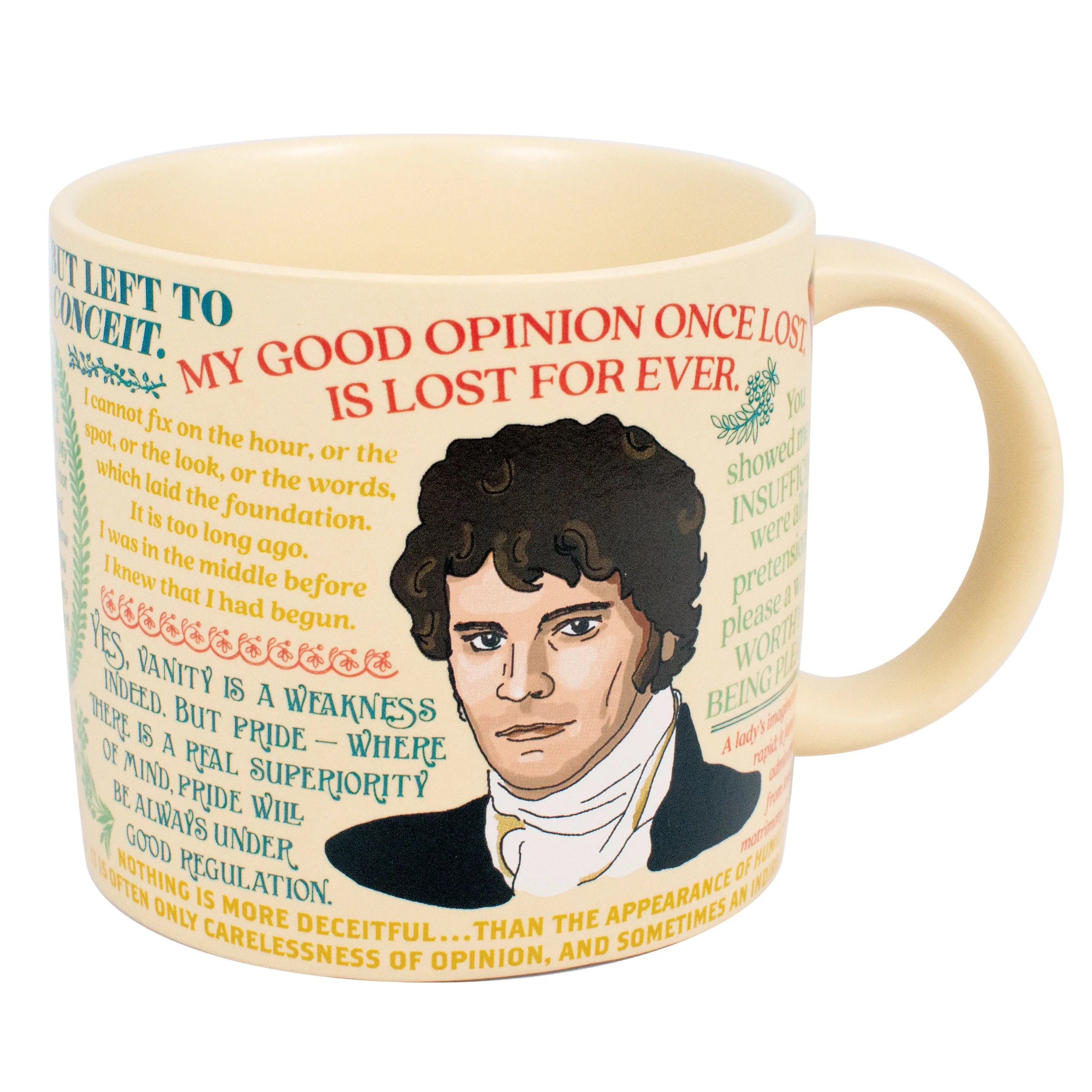Mr. Darcy Pride & Prejudice Mug