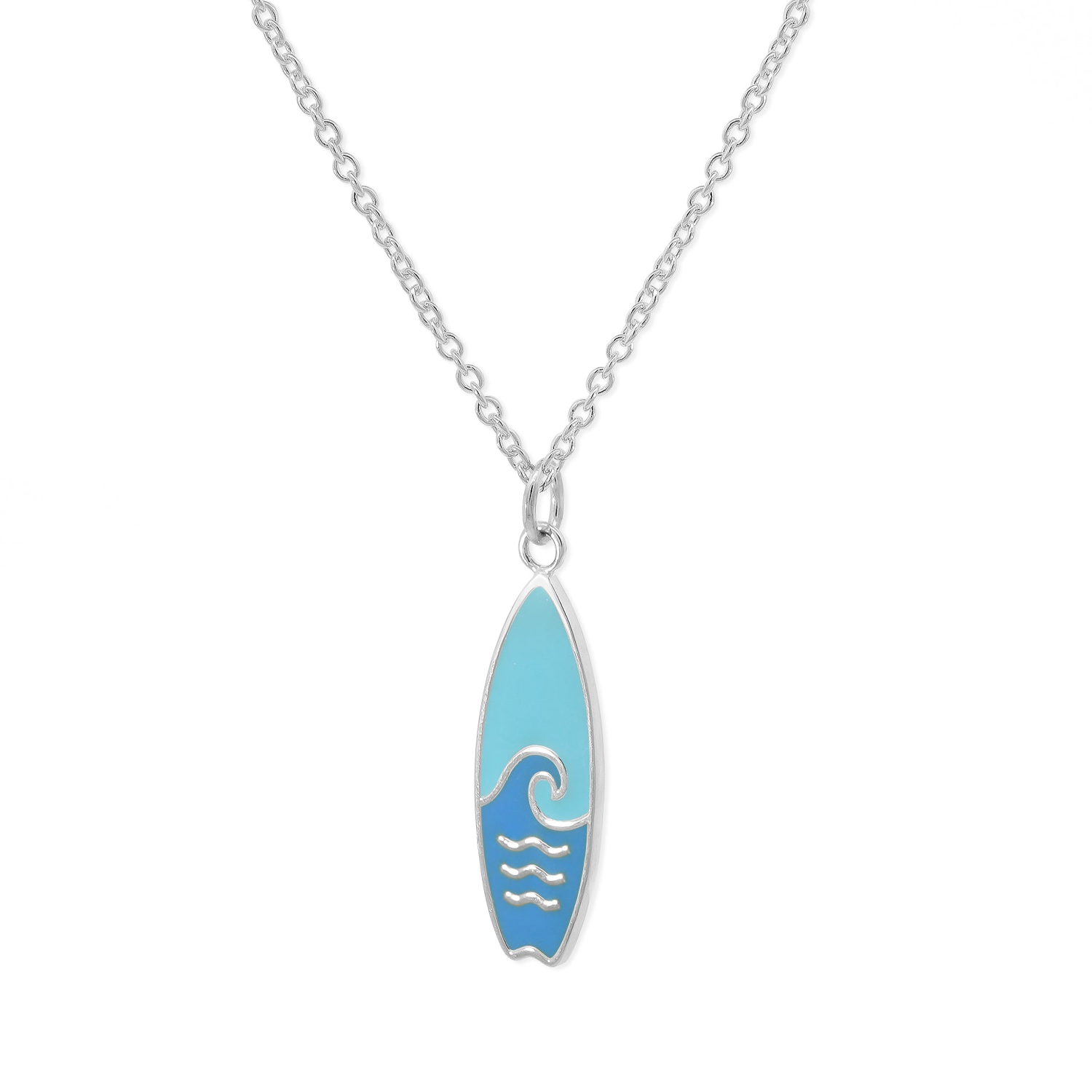 BOMA Ocean Wave Surfboard Necklace