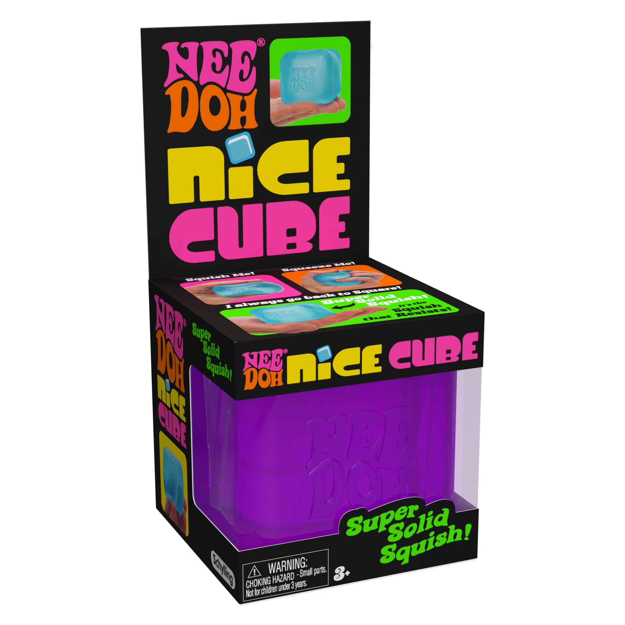NeeDoh Nice Cube - Single, Various Color Options