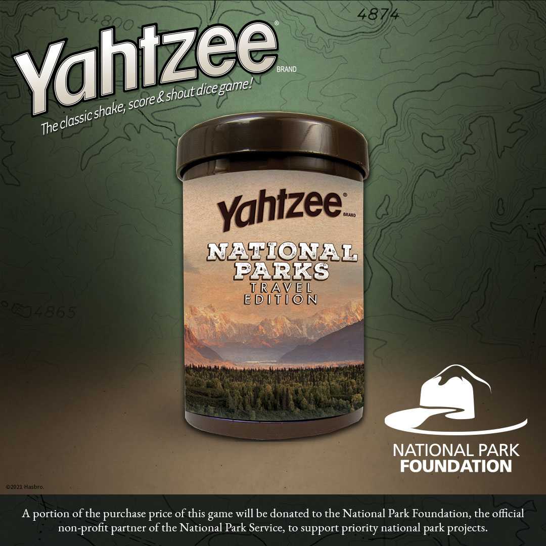 Yahtzee®: National Parks Travel Edition