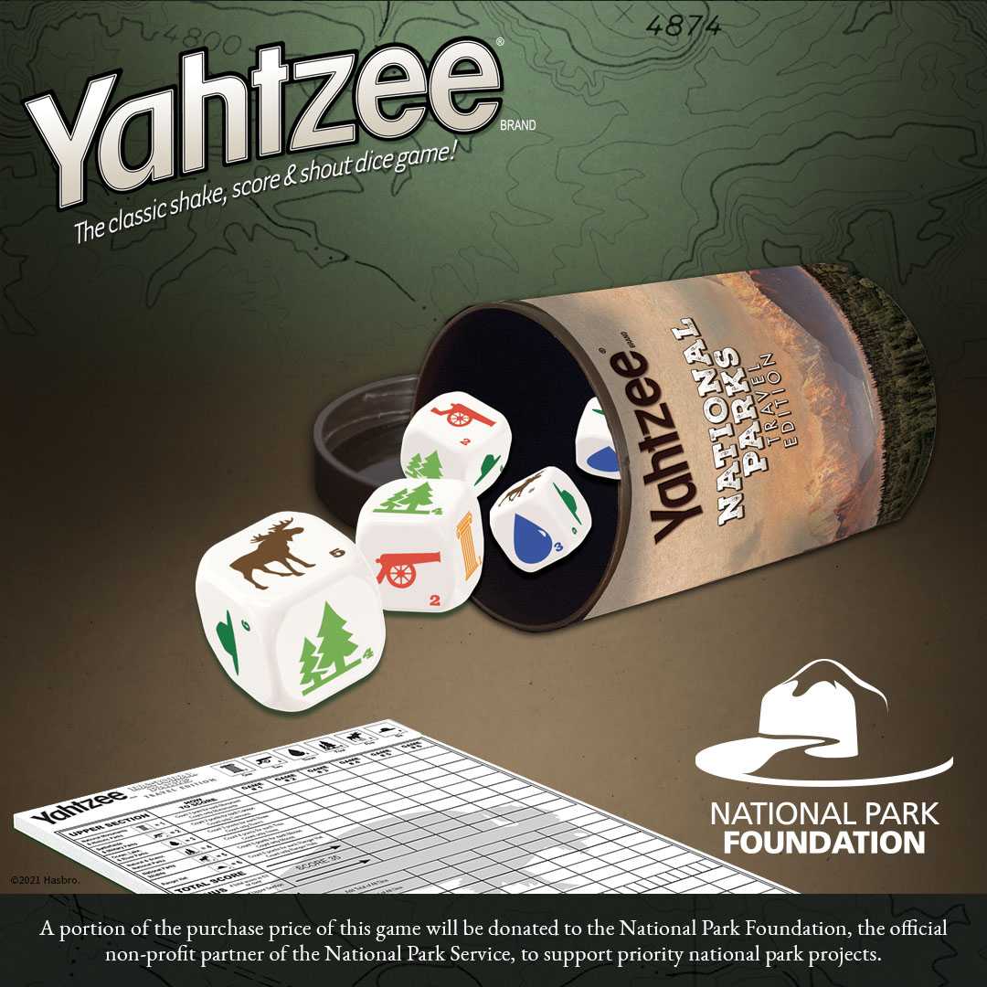 Yahtzee®: National Parks Travel Edition