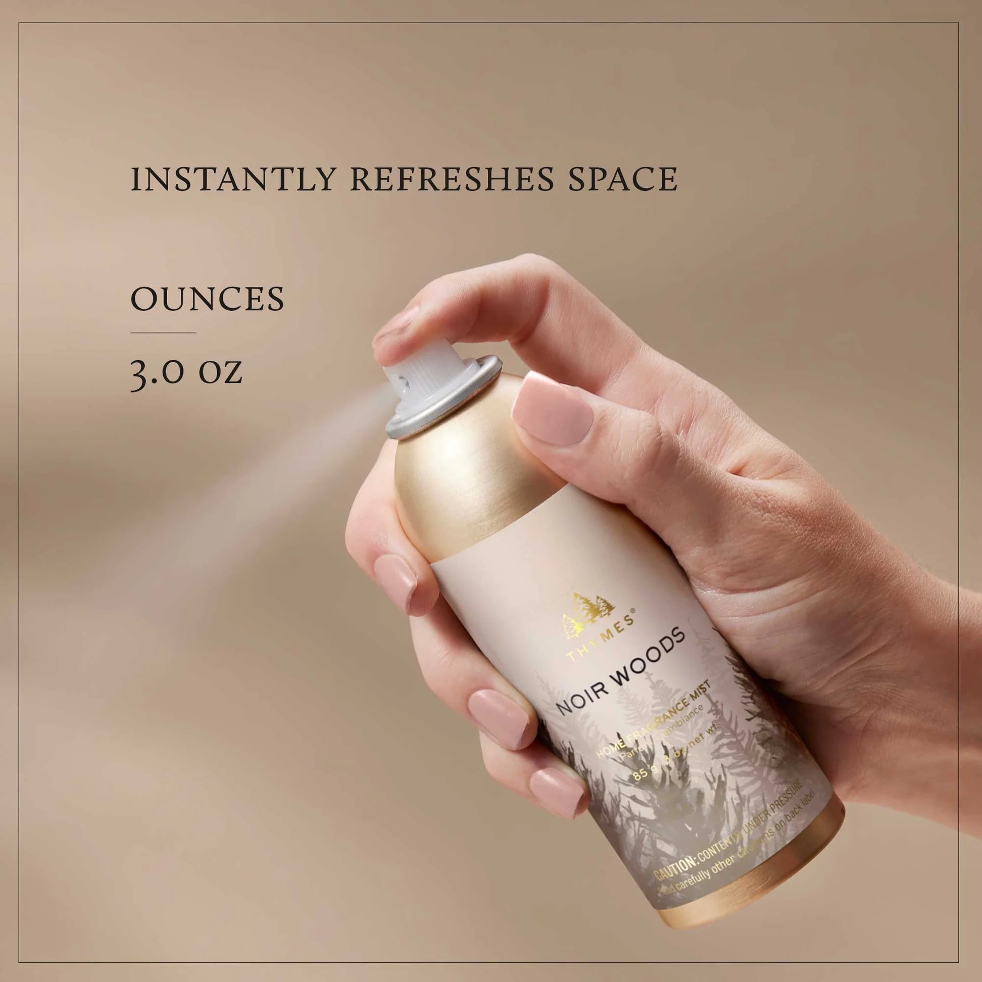 Thymes Noir Woods Home Fragrance Mist