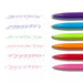 OOLY Bright Writers 6 Colored Ink Retractable Ball Point Pens