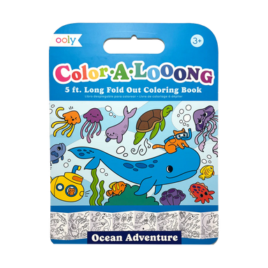 OOLY COLOR-A-LOOONG OCEAN ADV