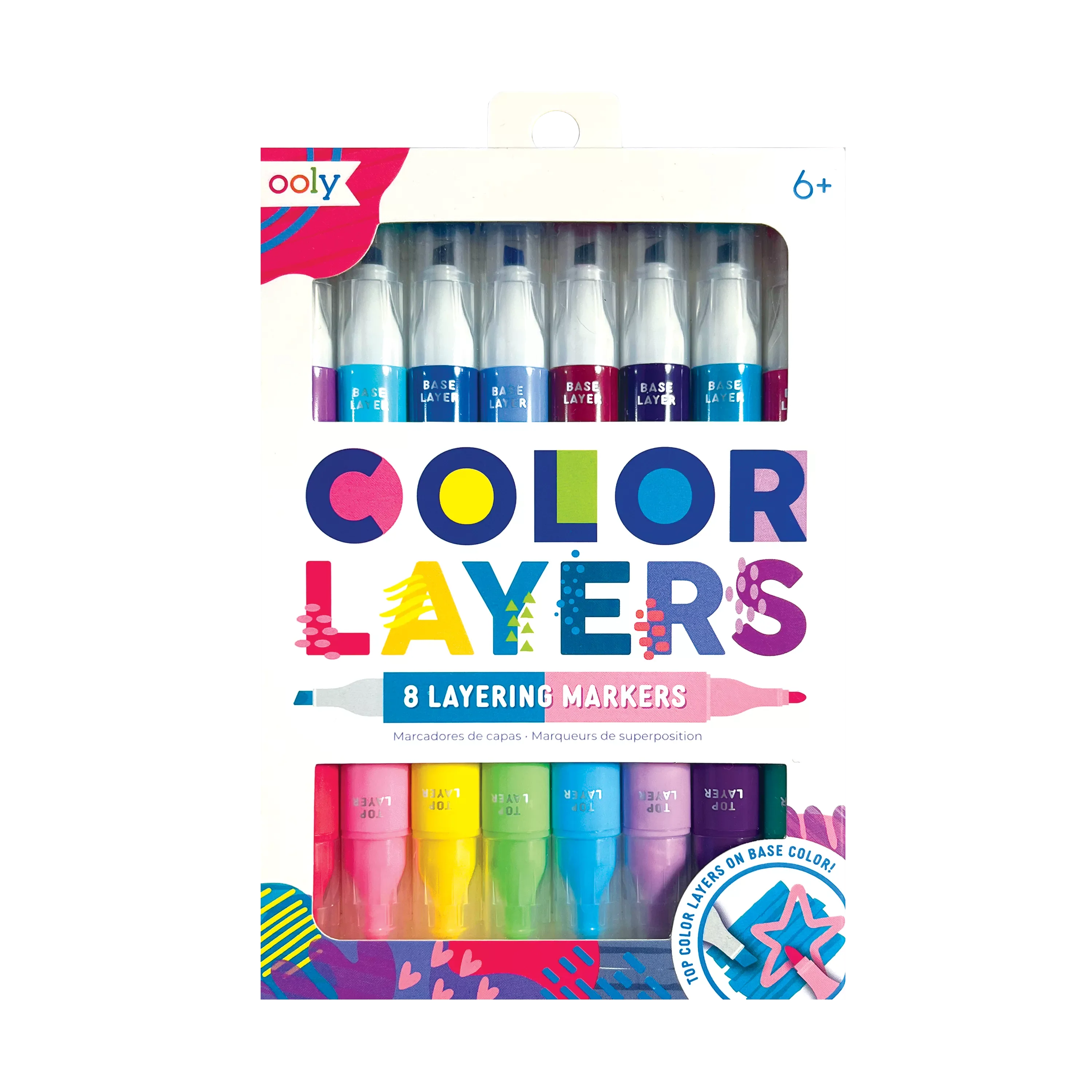 OOLY Color Layers 8 Layering Markers