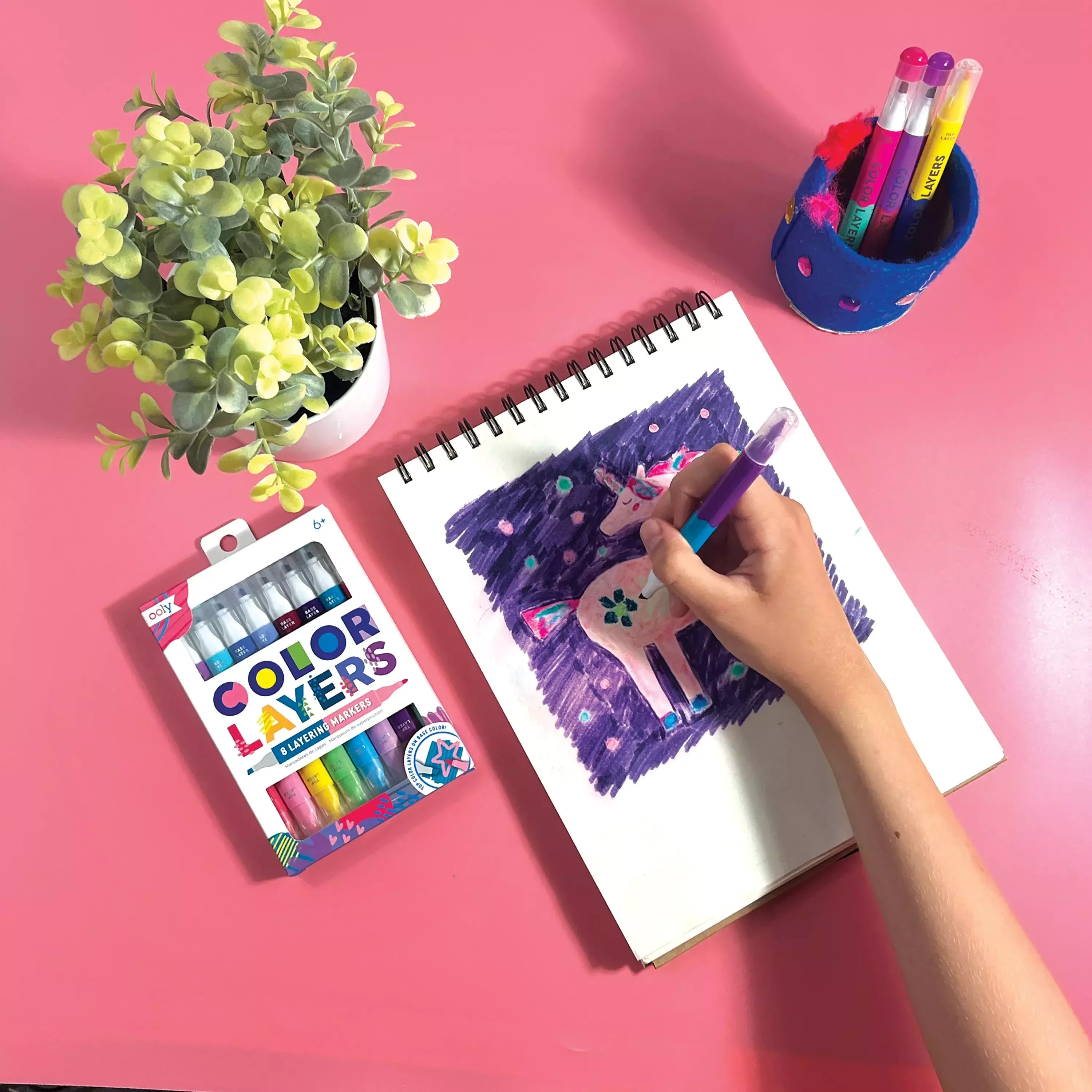 OOLY Color Layers 8 Layering Markers