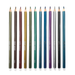 Color Sheen 12 Metallic Colored Pencils