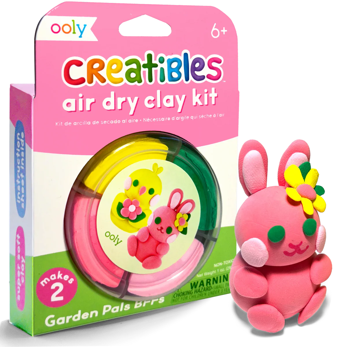 Creatibles Garden Pals BFF Air Dry Clay Kit