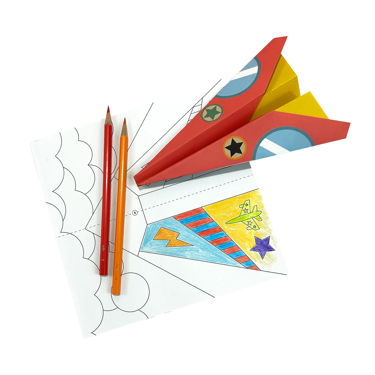 OOLY DIY PAPER AIRPLANES