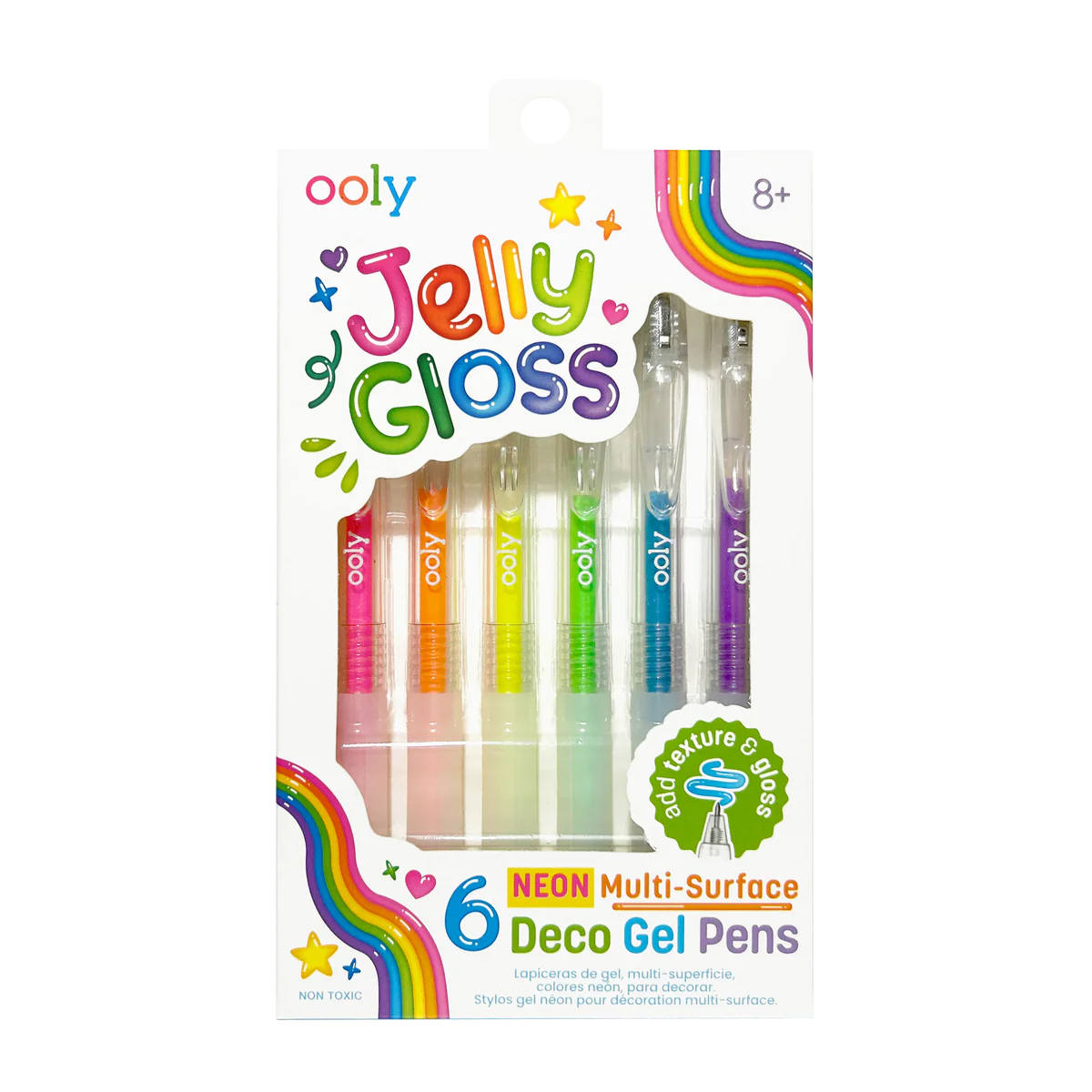 OOLY JELLY GLOSS NEON MULTI