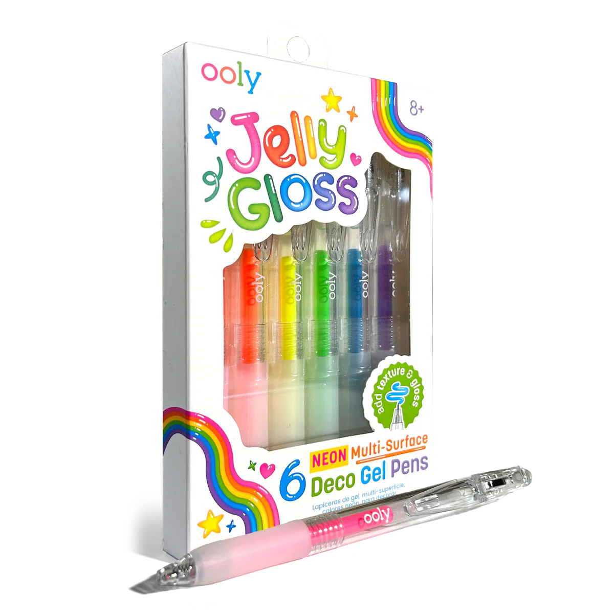 OOLY JELLY GLOSS NEON MULTI