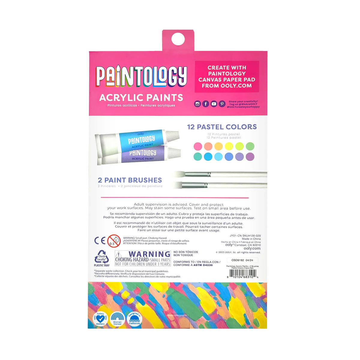 OOLY PAINTOLOGY ACRYLIC PASTEL