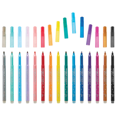 OOLY Rainbow Sparkle Glitter Markers