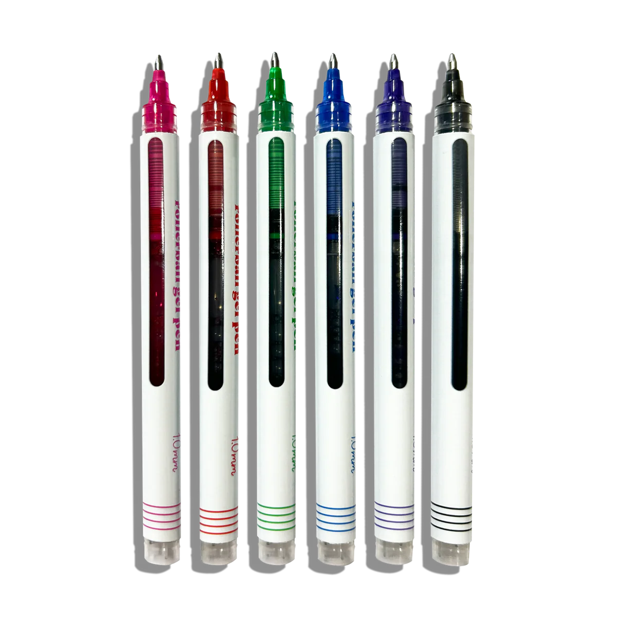Seriously Smooth Rollerball Gel Pens - Set of 6