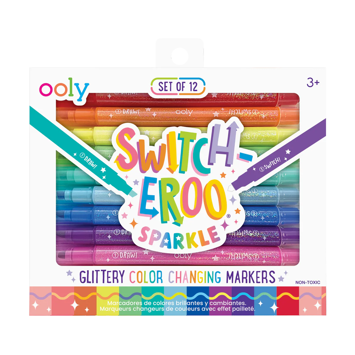 Switcheroo Sparkle Color Changing Markers