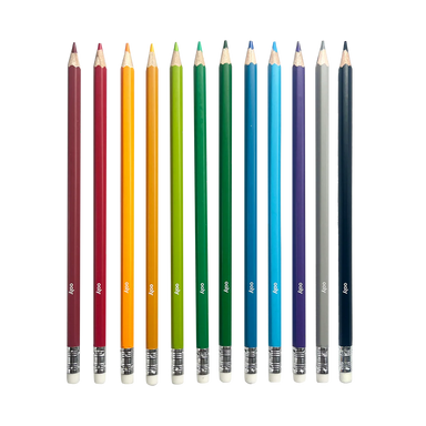 Un-Mistakeables! 12 Erasable Colored Pencils