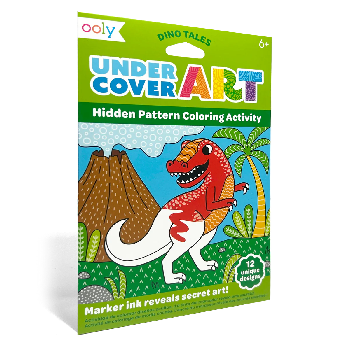 OOLY UNDRCVR ART DINO TALES