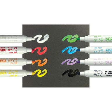 OOLY Vivid Pop! 8 Opaque Water Based Paint Markers