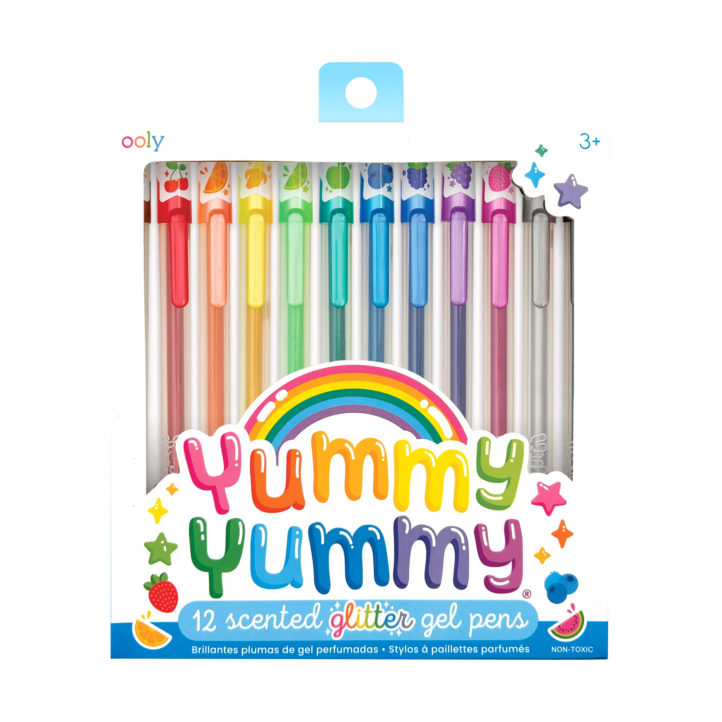 Yummy Yummy 12 Scented Glitter Gel Pens