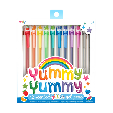 Yummy Yummy 12 Scented Glitter Gel Pens