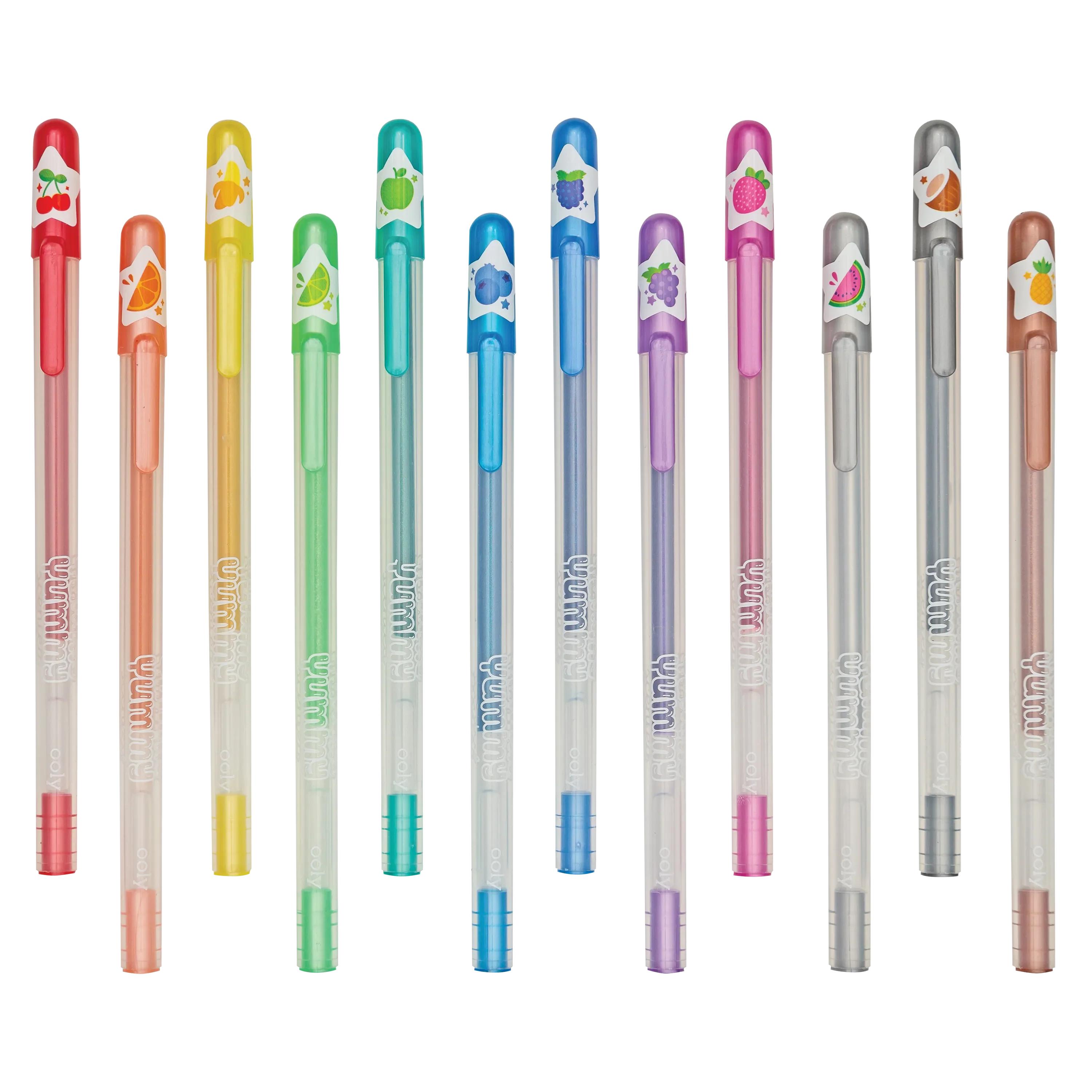 Yummy Yummy 12 Scented Glitter Gel Pens