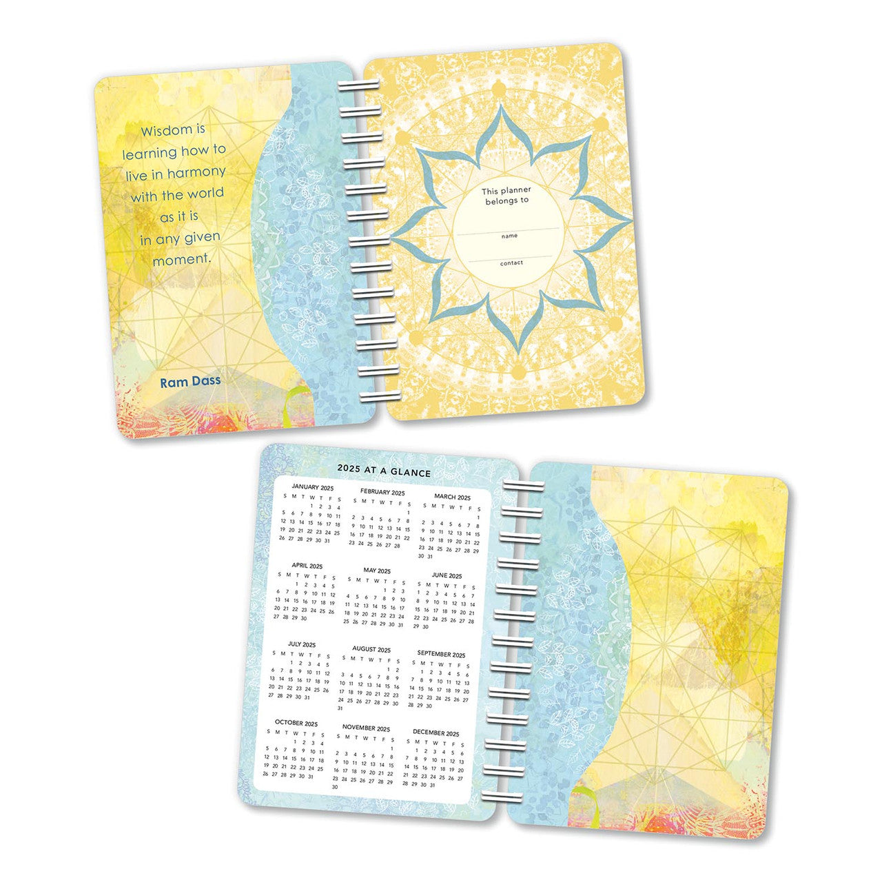 Ram Dass Be Here Now 2024 Weekly Planner    