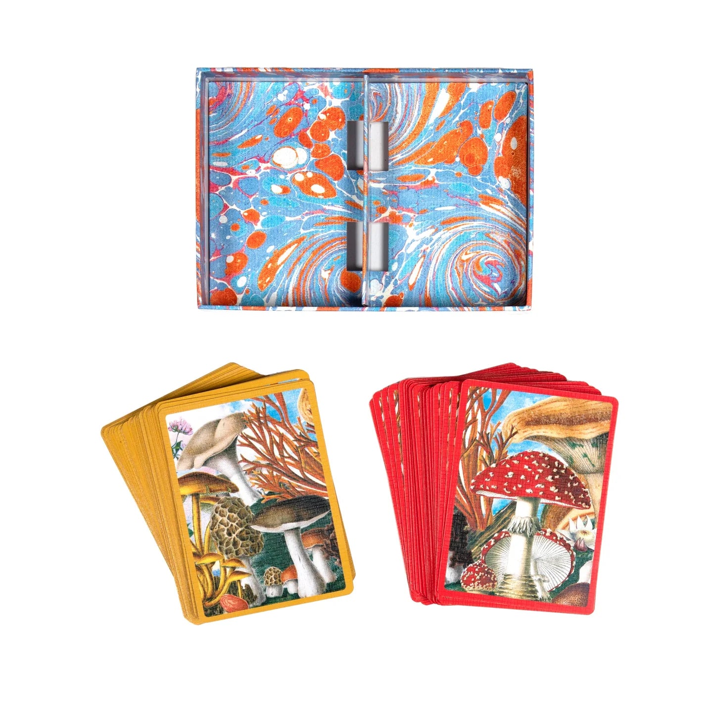 Mushroom Playing Cards - 2 Traditional Decks