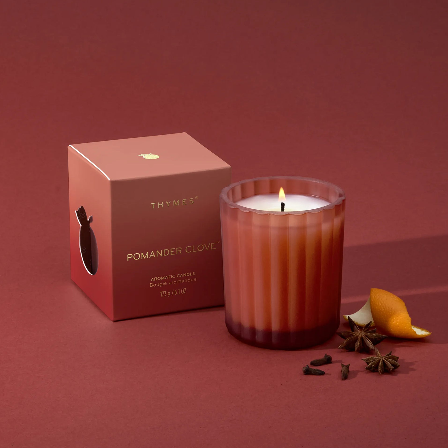 THYMS Pomander Clove Poured Candle
