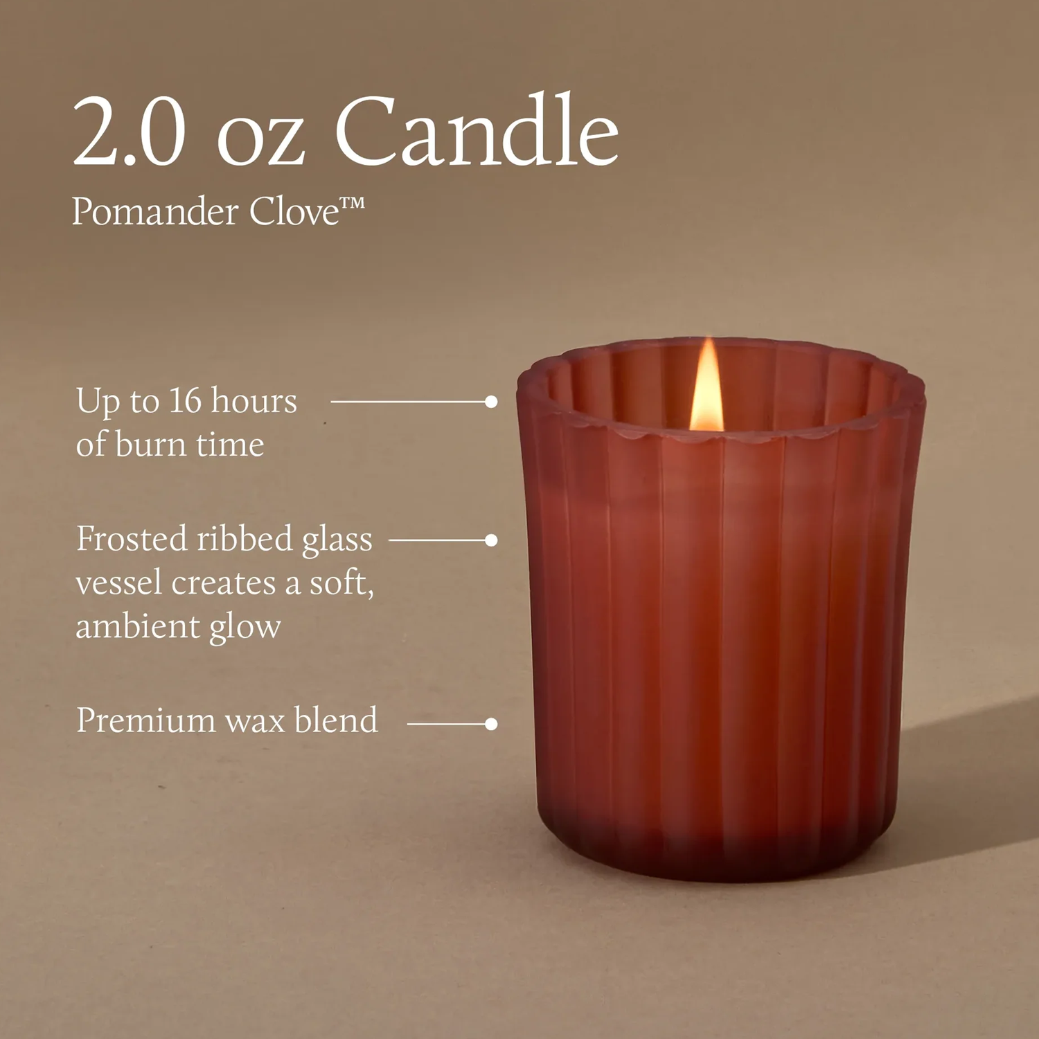 THYMS Pomander Clove Votive Candle
