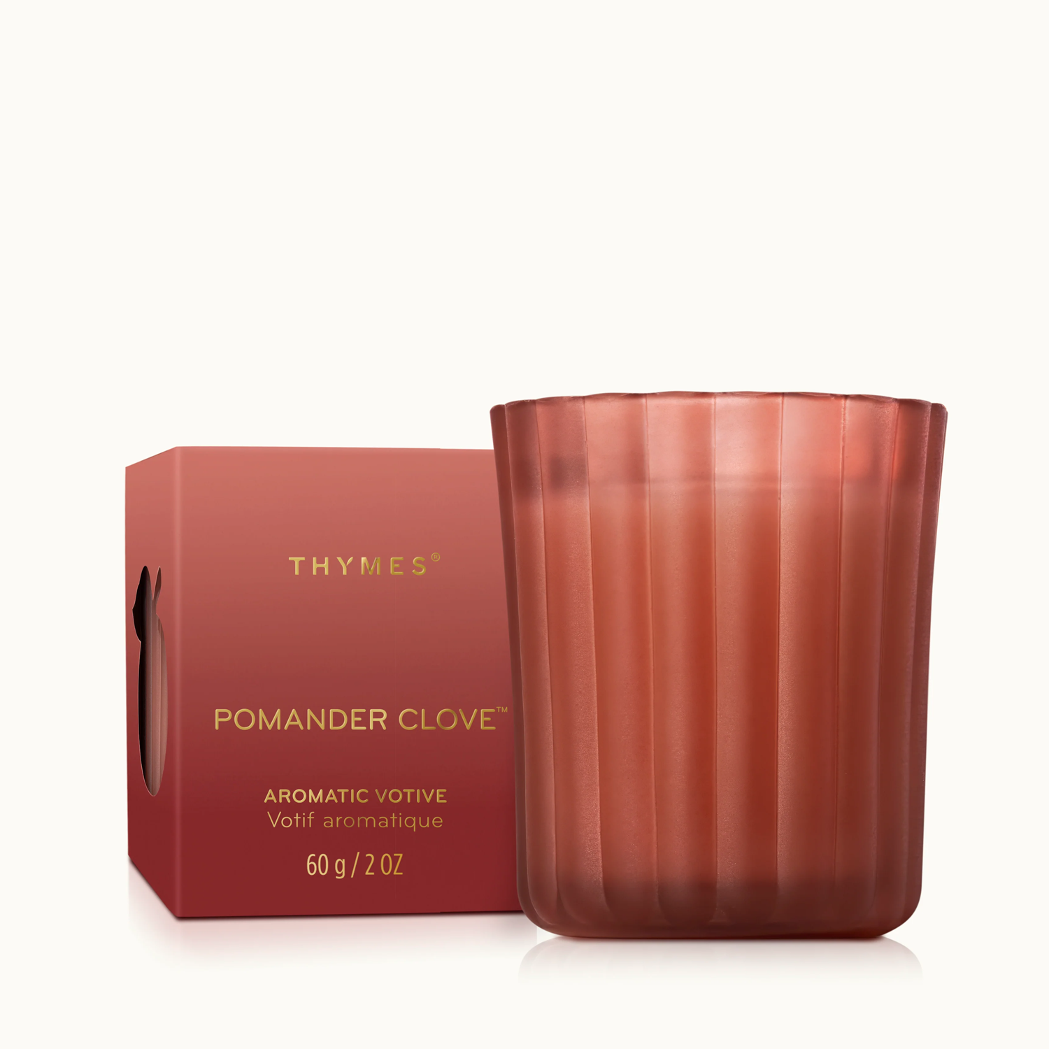 THYMS Pomander Clove Votive Candle