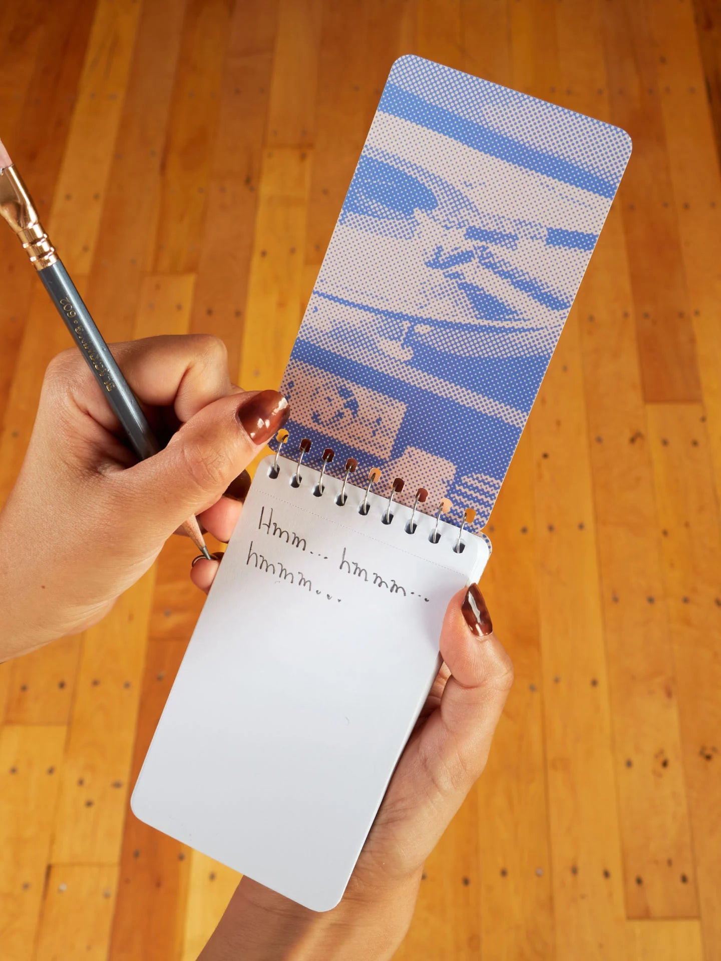 BLUQ I've Said It Before And I'll Say It Again And Wait I Forgot 3x5 Spiral Notebook