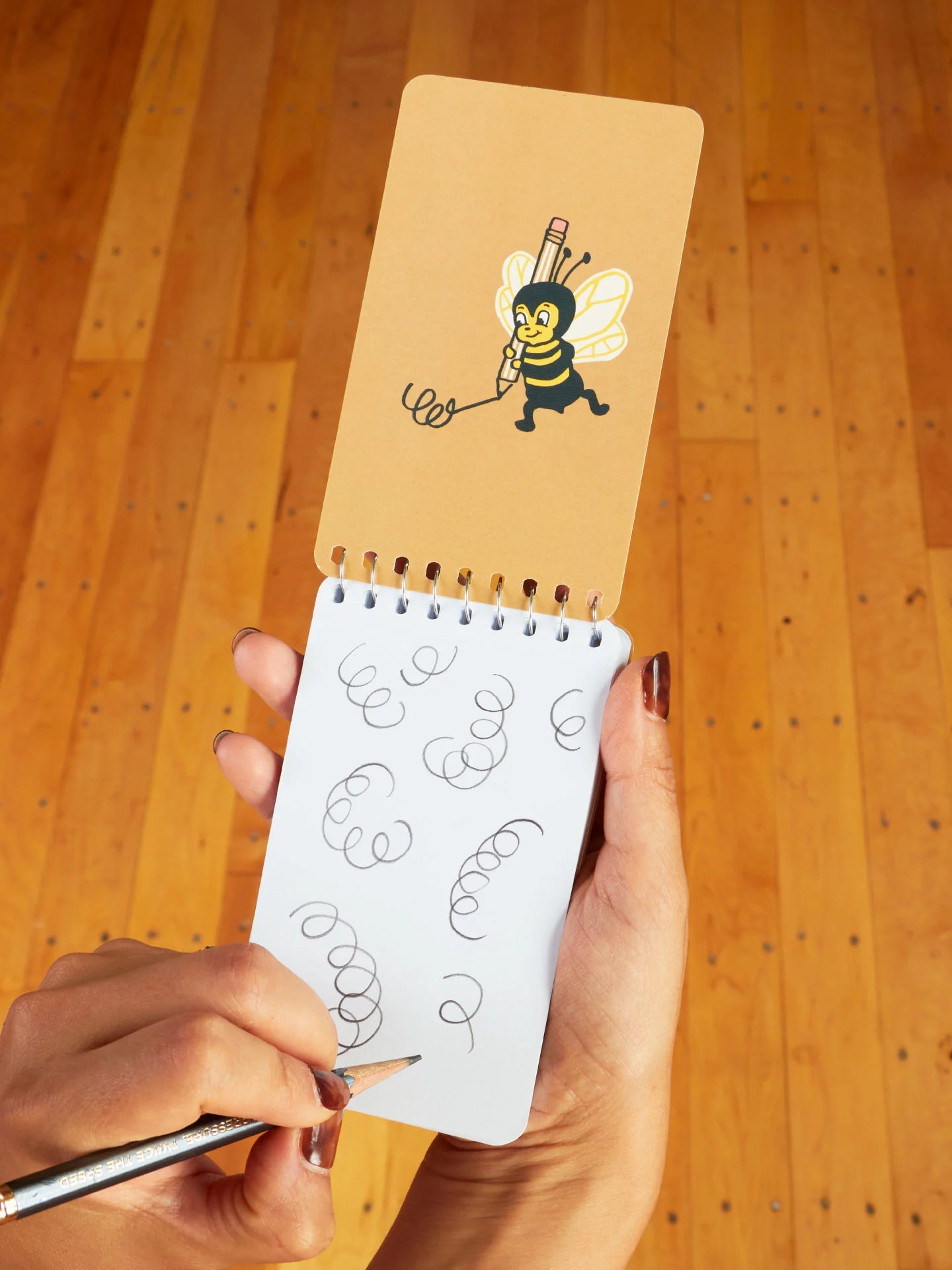 BLUQ Silly Dumb Shit 3x5 Spiral Notebook