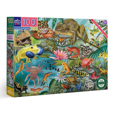Love of Amphibians 100 Piece Puzzle