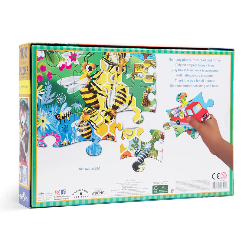 Love Of Bees 100 Piece Puzzle