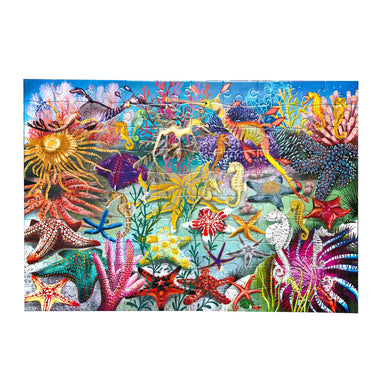 Seahorses, Sea Stars, & Sea Slugs 100 Piece Puzzle