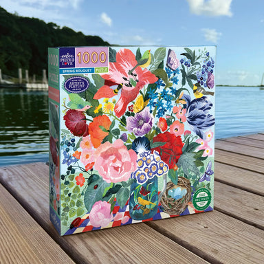 Spring Bouquet 1000 Piece Puzzle
