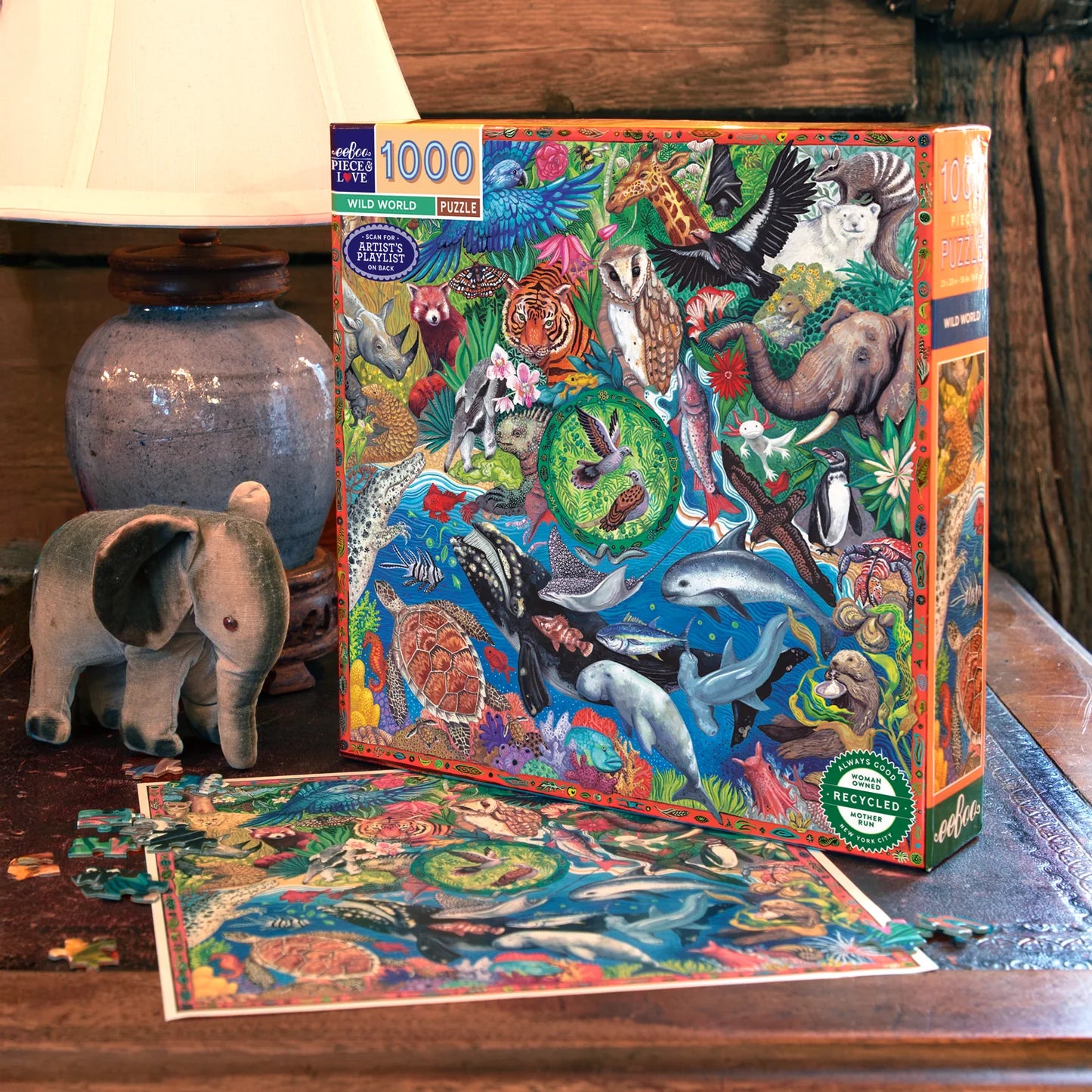 Wild World 1000 Piece Puzzle