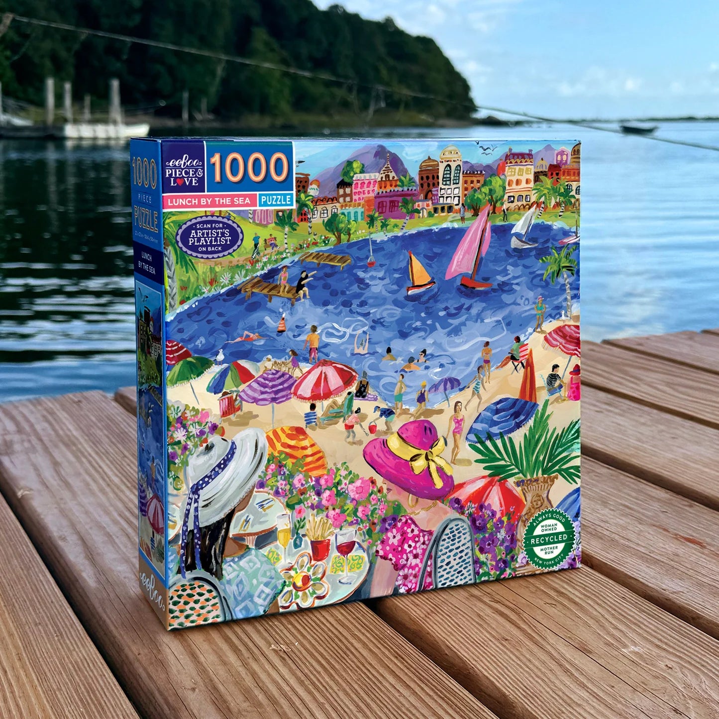 Lunch By The Sea 1000 Piece Puzzle