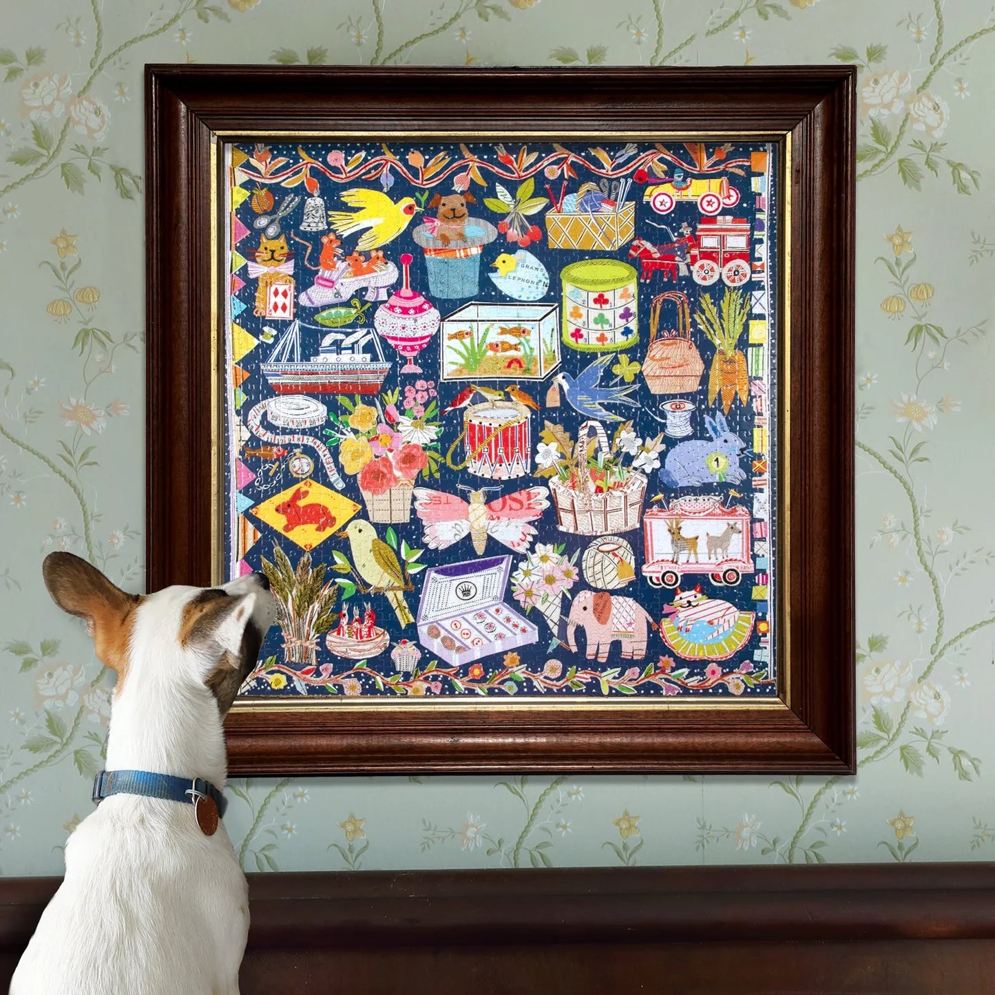 The Cat & The Yarn 1000 Piece Puzzle